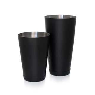 Set of two Koriko Shaker Tins Matte Black
