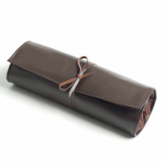 Bartender "Roll-up-kit" - Brunt skinn